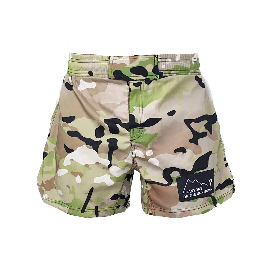 FIGHT SHORT CAMO GREEN